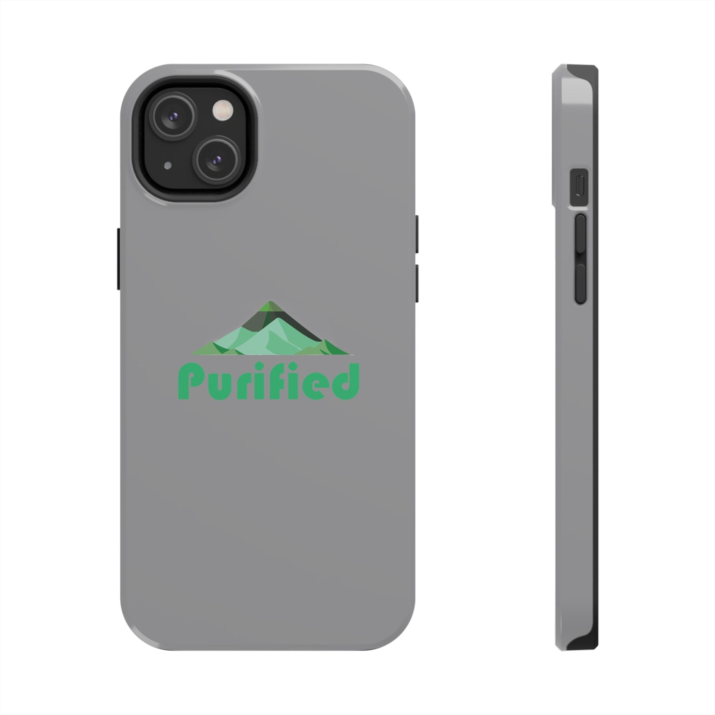 Purified Elevate Gray Phone Cases