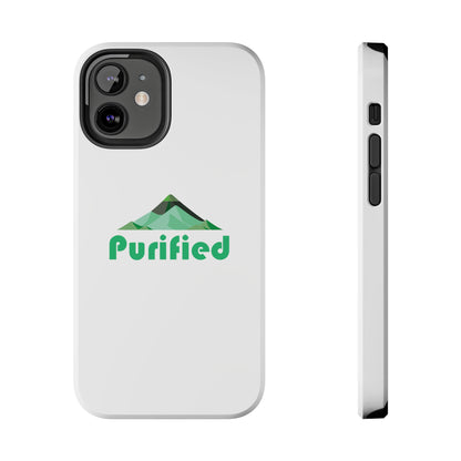 Purified Elevate White Phone Cases
